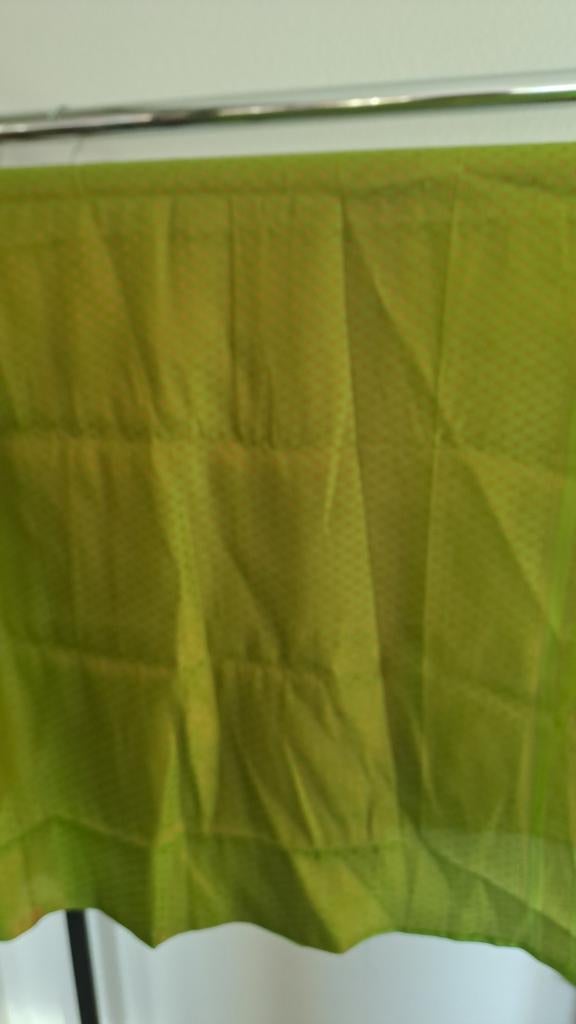Nieuwe, ongebruikte Sari in fuchsia en groen, Onbekend, Ophalen of Verzenden, Nieuw