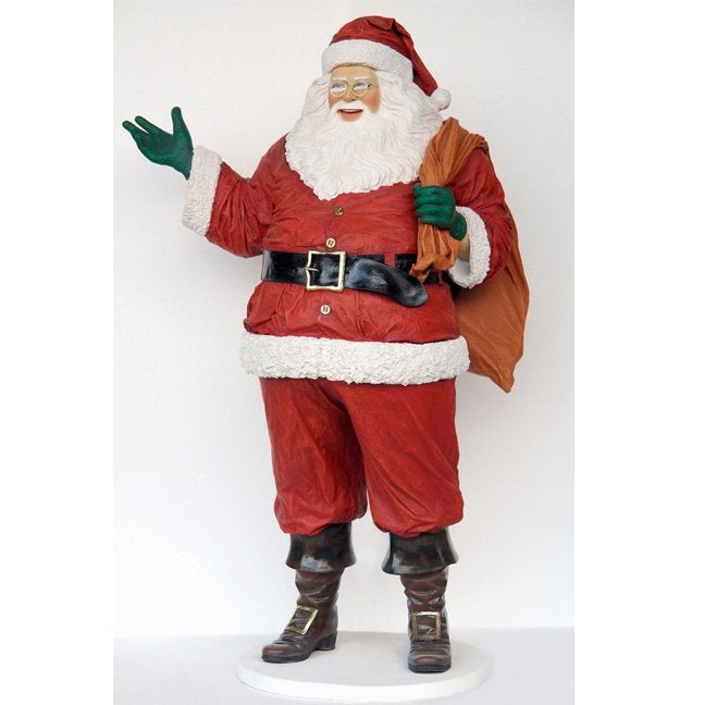 Santa Claus beeld – Kerstman Hoogte 214 cm, Ophalen, HorecaBeelden, Nieuw, HorecaBeelden