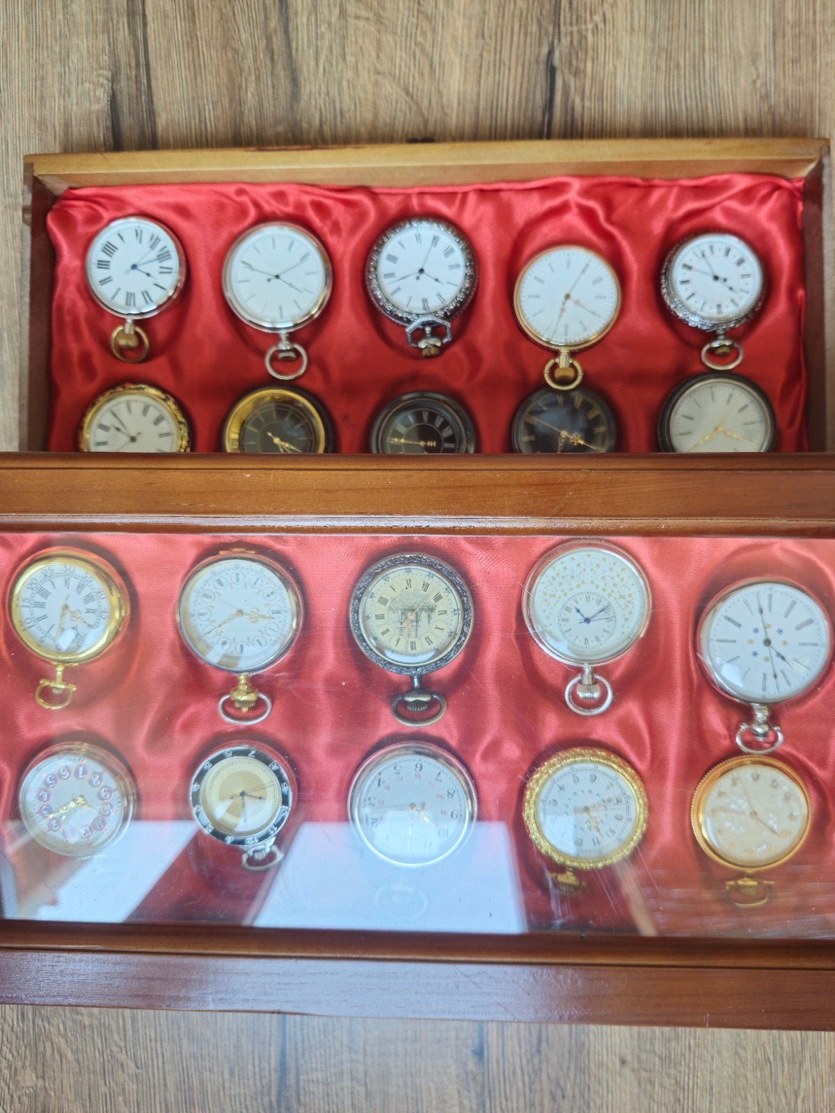 Hachette complete zakhorloge collectie, Sieraden, Tassen en Uiterlijk, Horloges | Antiek, Ophalen, Staal, Zakhorloge, Overige merken