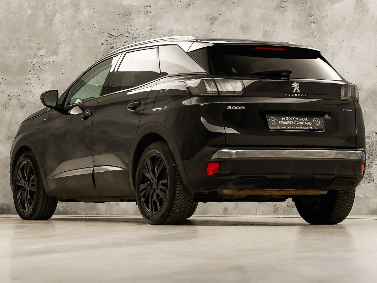 Peugeot 3008 1.6 HYbrid 225 Allure Blacksport 225Pk Automaat, 12 maanden, 4 cilinders, Leder en Stof, Plug-in hybride
