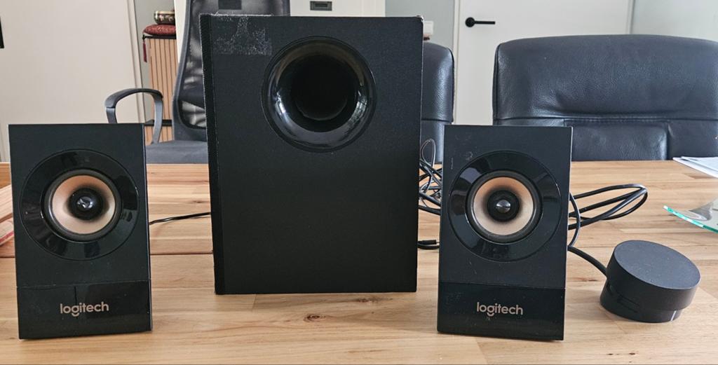 Logitech Z533 multimedia speaker system, Audio, Tv en Foto, Luidsprekers, Ophalen of Verzenden, Minder dan 60 watt, Overige merken