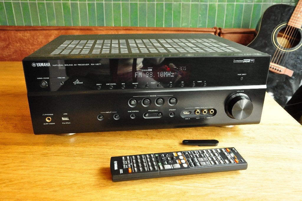 Yamaha RX-V671 7.1-kanaals netwerk AV-receiver, Ophalen, Gebruikt, Yamaha, 120 watt of meer