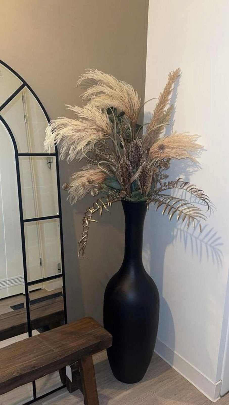 Vaas incl. bloemen, Ophalen, Zo goed als nieuw