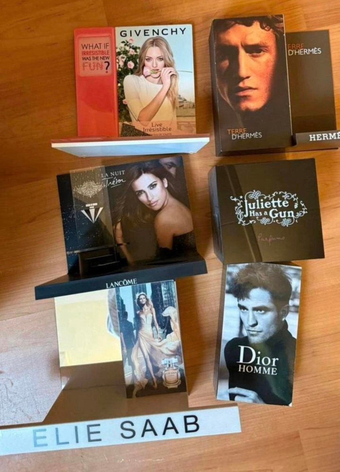 Lot parfum displays oa Chanel , Dior enz., Ophalen of Verzenden, Zo goed als nieuw