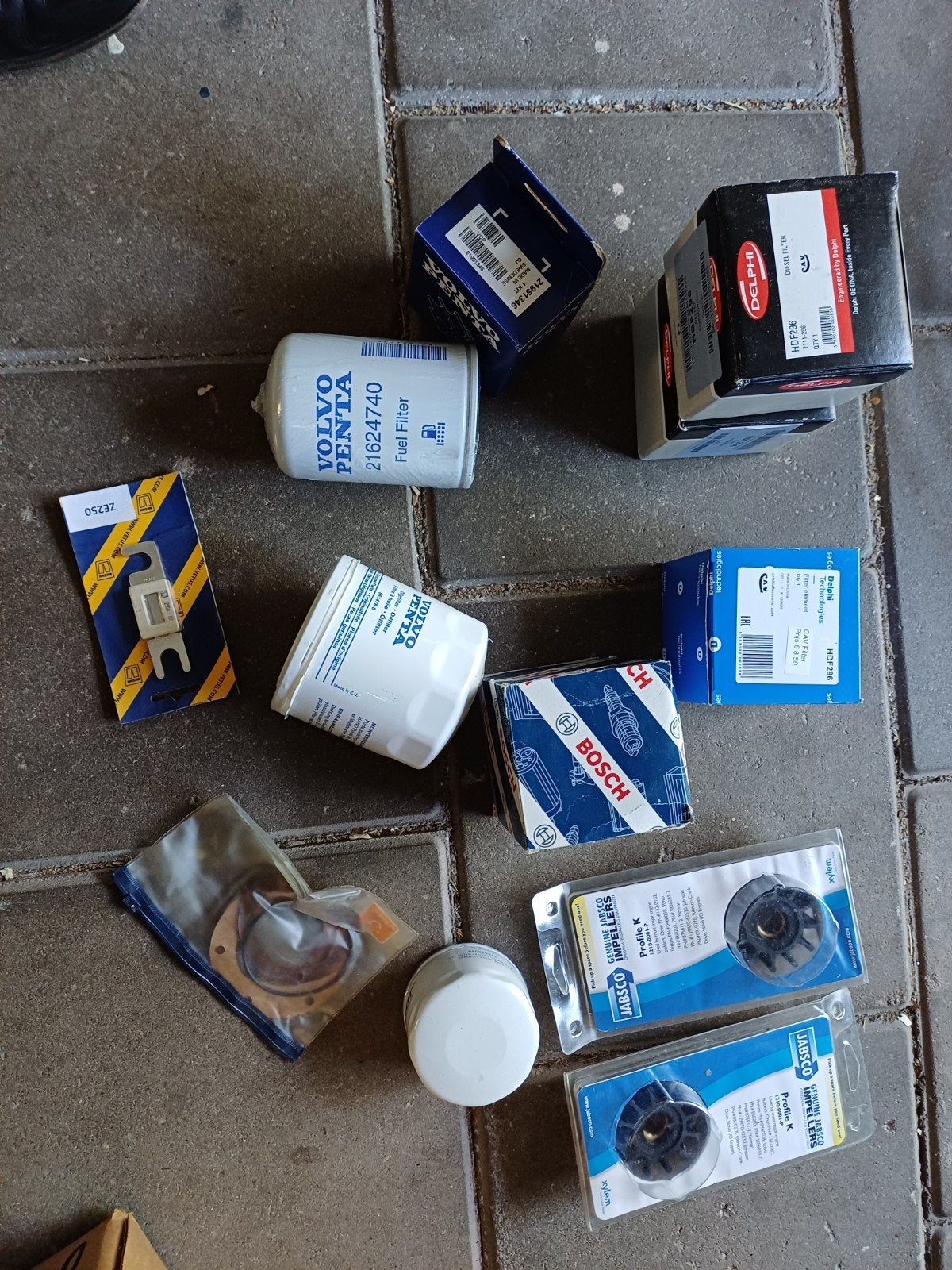 Volvo Penta filters, impellers en andere onderdelen, Ophalen of Verzenden, Nieuw, Motor en Techniek