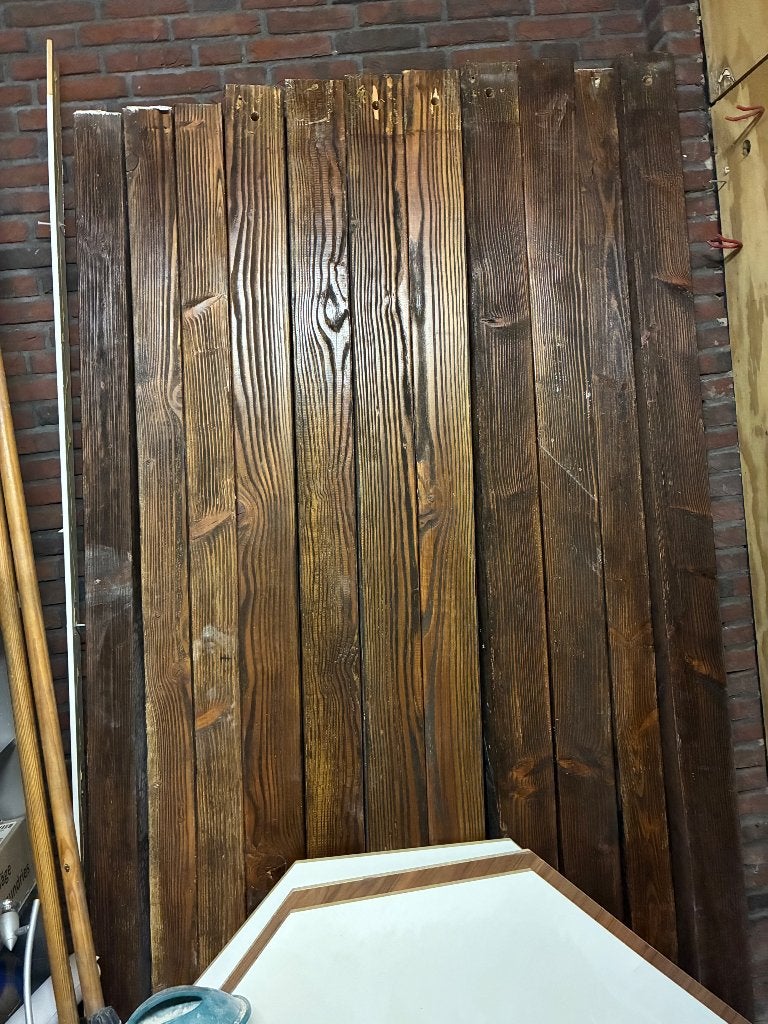 Houten palen (11 stuks), Ophalen, Gebruikt, 180 tot 250 cm, Palen