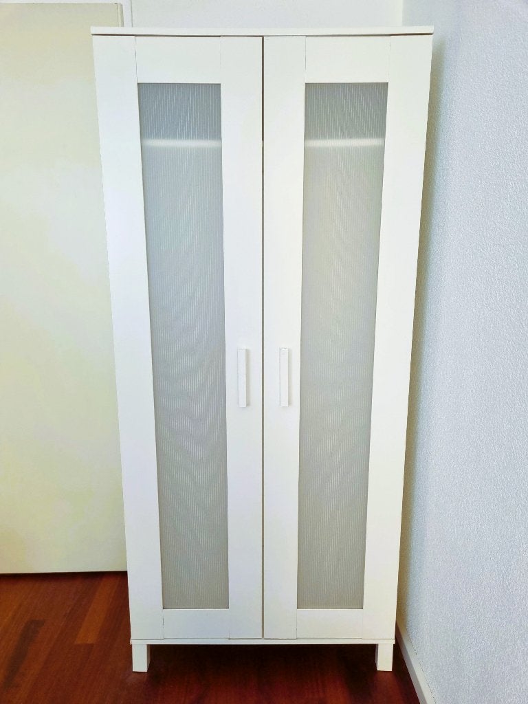 IKEA Brimnes kast / kledingkast wit met deuren, Ophalen, Overige materialen, Met deur(en), Gebruikt