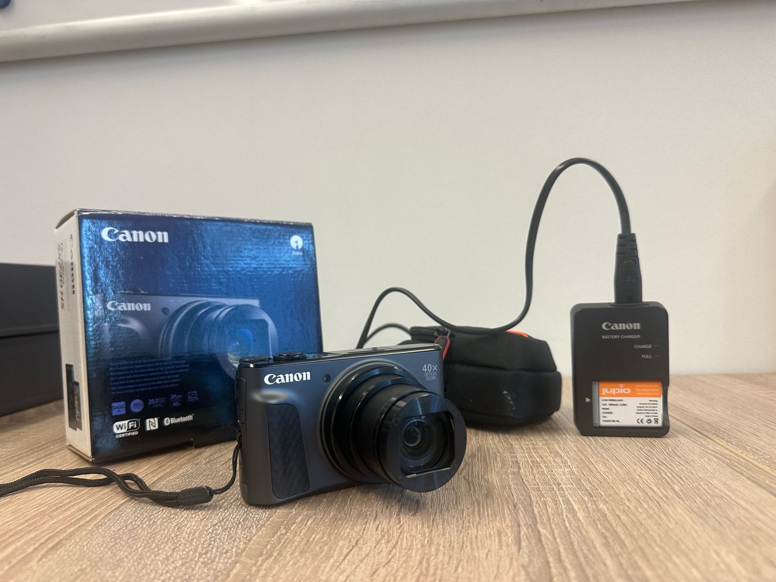 Canon PowerShot SX730 HS Compactcamera met 40x zoom, Verzenden, Canon, Beeldstabilisatie, Zo goed als nieuw