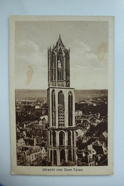 1927 UTRECHT  DOMTOREN Dom Toren    -!, Ophalen, 1920 tot 1940, Gelopen, Utrecht
