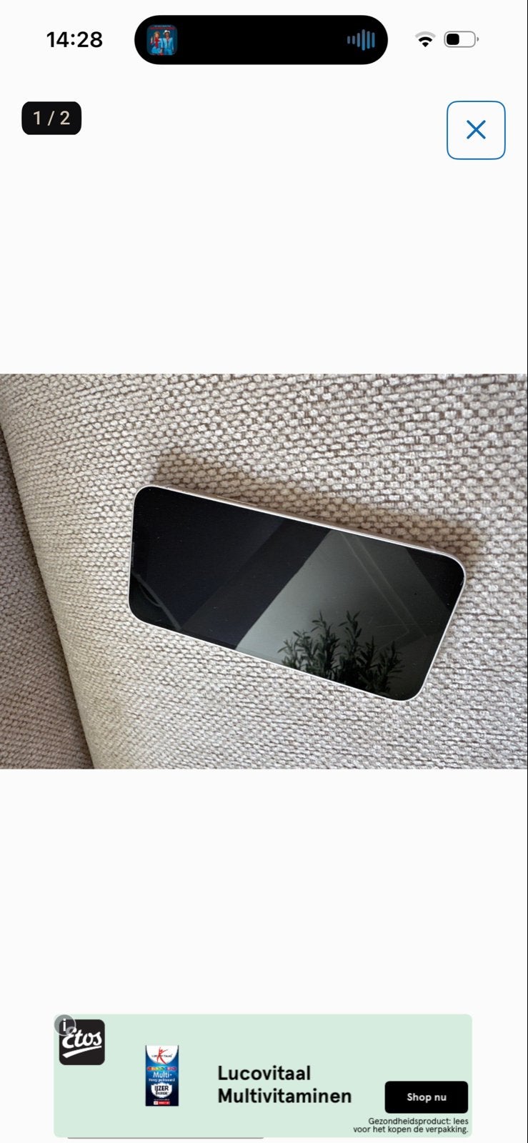 iPhone 13 mini 128 GB - Zo goed als nieuw, Ophalen, 128 GB, Wit, Refurbished