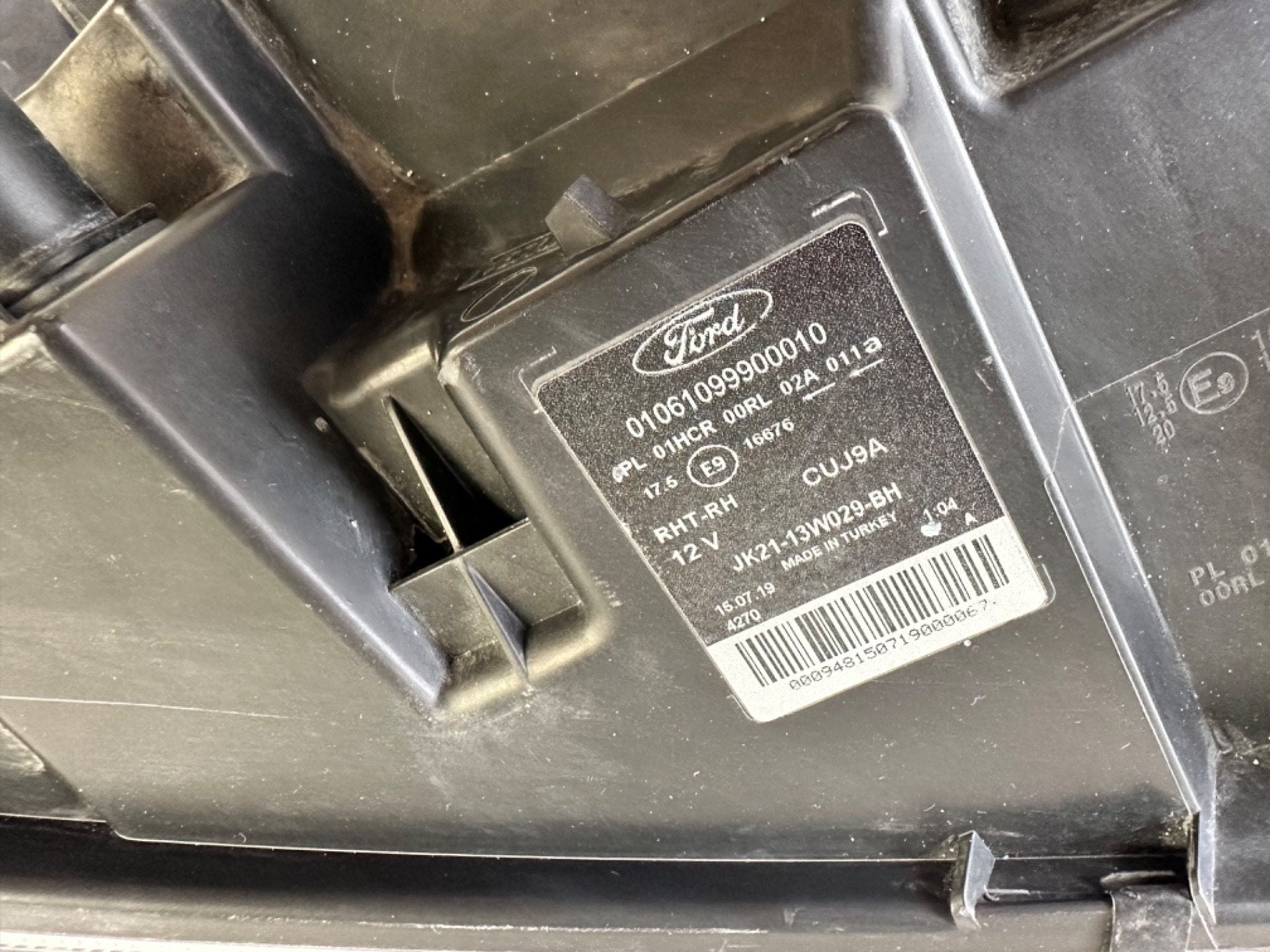 FORD TRANSIT CUSTOM FACELIFT KOPLAMP LINKS JK21-13W029-BH, Auto-onderdelen, Gebruikt, Info@ford.com, Ophalen of Verzenden, Ford