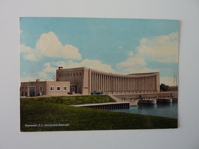 Staveren J. G. Hoogland Gemaal jaren 60, Ophalen, 1960 tot 1980, Gelopen, Friesland