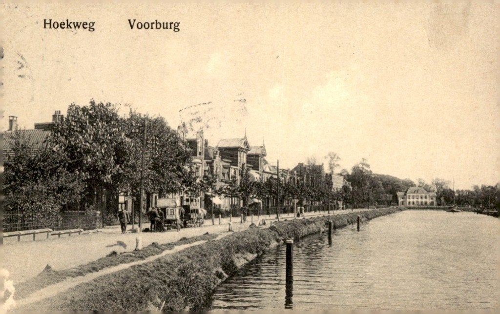 Voorburg Hoekweg # 372, Verzamelen, Verzenden, Voor 1920, Gelopen, Zuid-Holland
