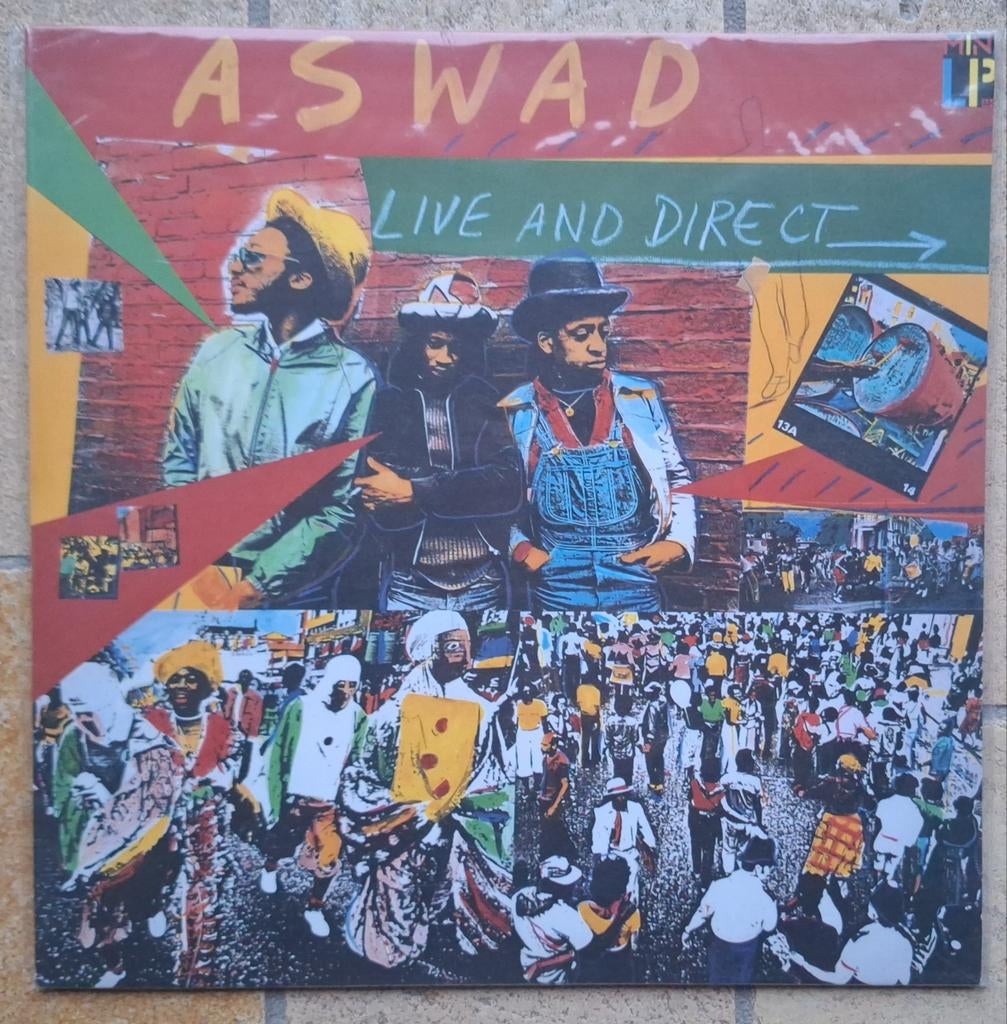 Aswad - Live and Direct (reggae reíssue LP), Ophalen of Verzenden, 12 inch, Nieuw in verpakking, 1980 - 1989