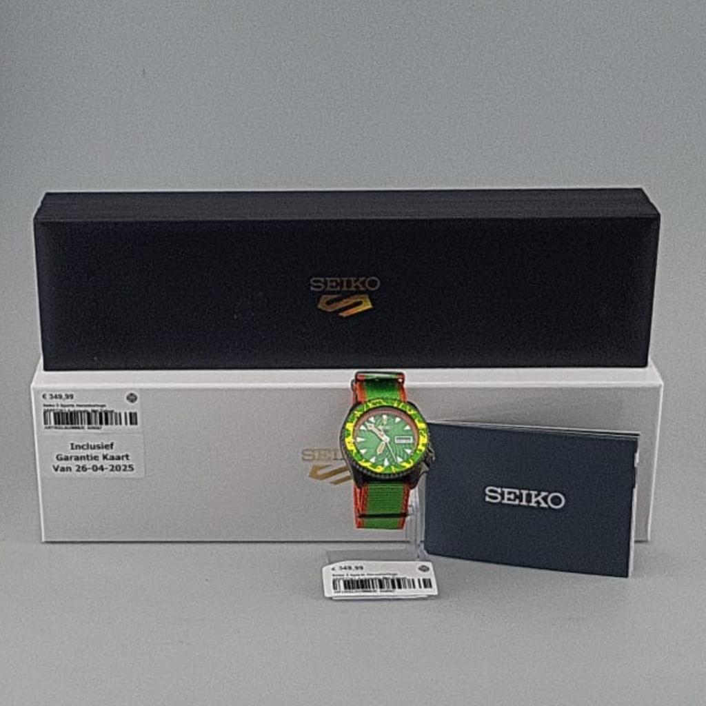 Seiko 5 Sports Herenhorloge SRPF23K1 Automatic Met Datum, Sieraden, Tassen en Uiterlijk, Horloges | Heren, Seiko, Zo goed als nieuw