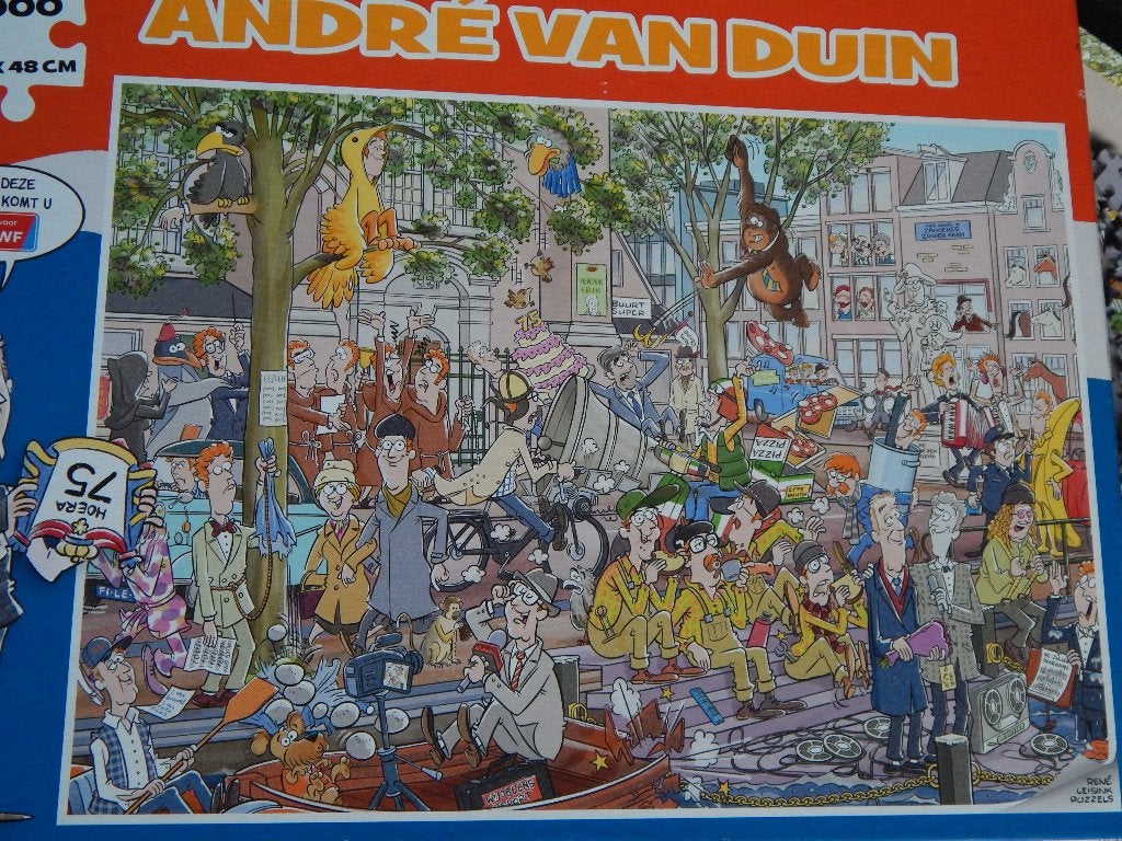 Puzzel Andre van Duin, Ophalen of Verzenden, 500 t/m 1500 stukjes, Gebruikt, Legpuzzel