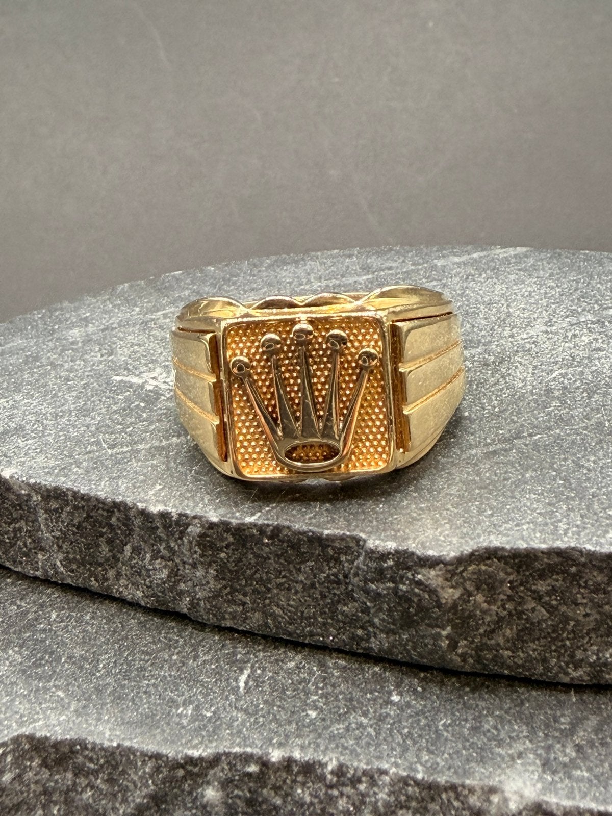 14k rolex ring, 20 of groter, Heer, Nieuw, Ophalen of Verzenden