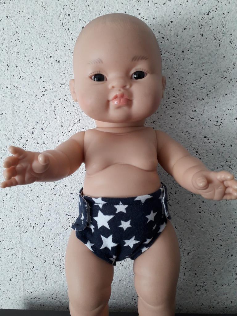 Poppenkleertjes babypop 34 cm, Ophalen of Verzenden, Nieuw, Babypop