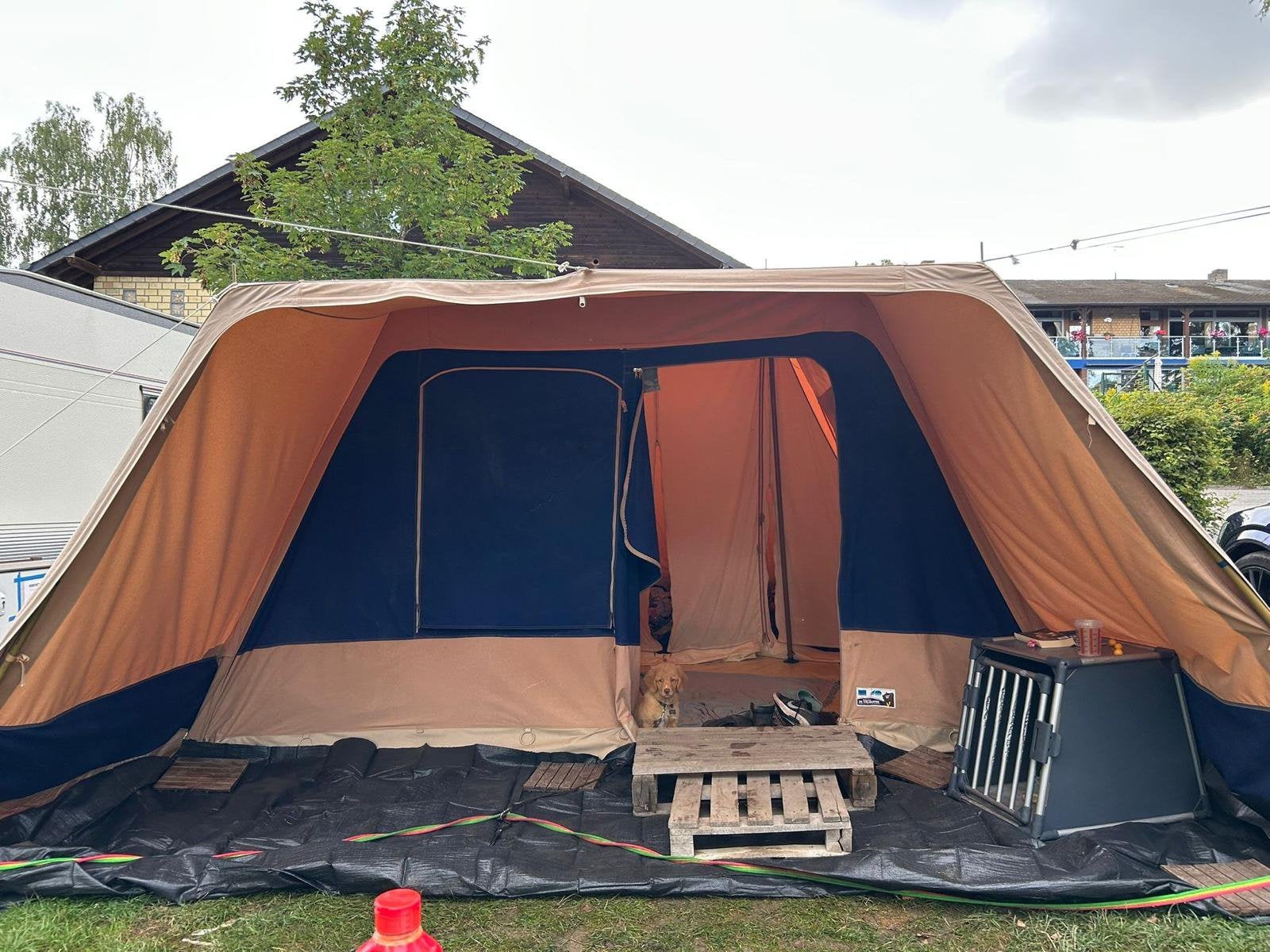 Vrijbuiter Adelaars tent 6 personen, Caravans en Kamperen, Ophalen, Gebruikt