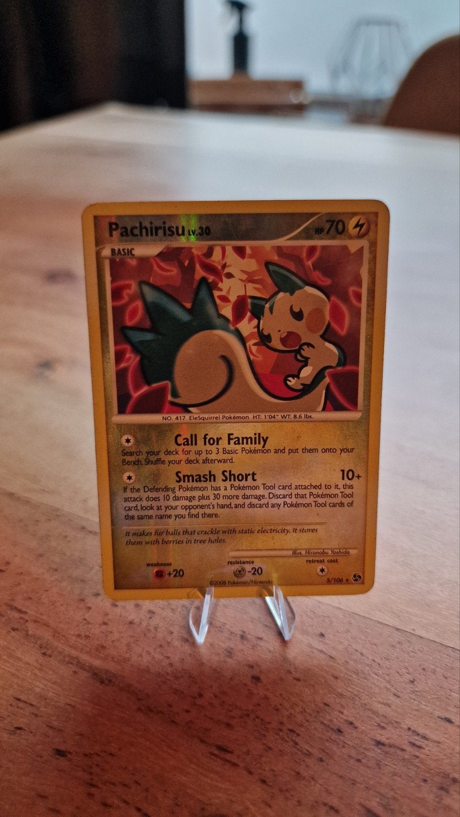 Pachirisu Holo Nette Kaart 5/106 Pokémon, Hobby en Vrije tijd, Verzamelkaartspellen | Pokémon, Ophalen of Verzenden