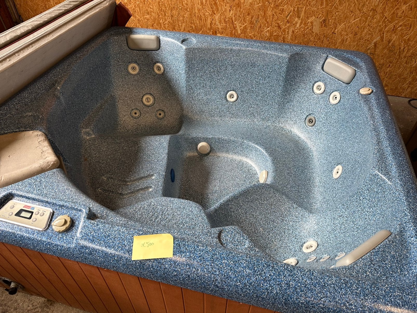 Coleman spa INRUIL, Ophalen, Zo goed als nieuw, Afdekzeil