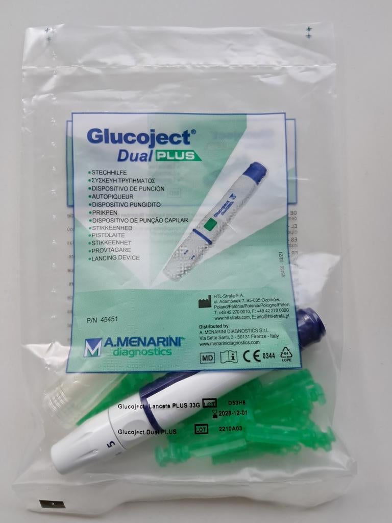 Glucoject prikpen en lancetten, Diversen, Ophalen of Verzenden, Nieuw