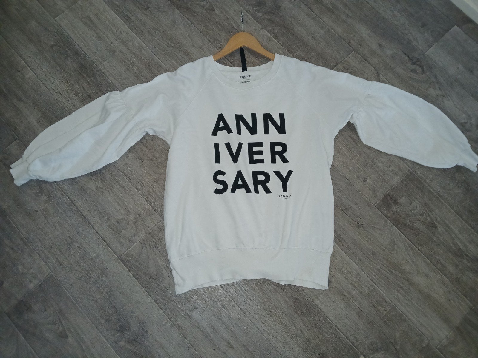 10 Days Anniversary Sweater, Kleding | Dames, Truien en Vesten, Wit, Maat 42/44 (L), 10days, Ophalen of Verzenden