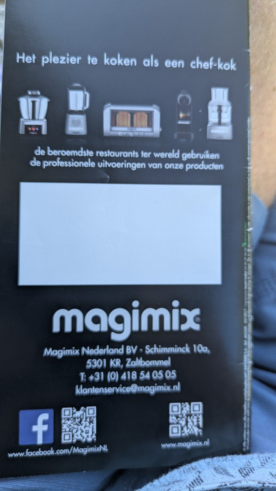 le micro minihakker, Minder dan 1 liter, Ophalen of Verzenden, Nieuw, 1 snelheid