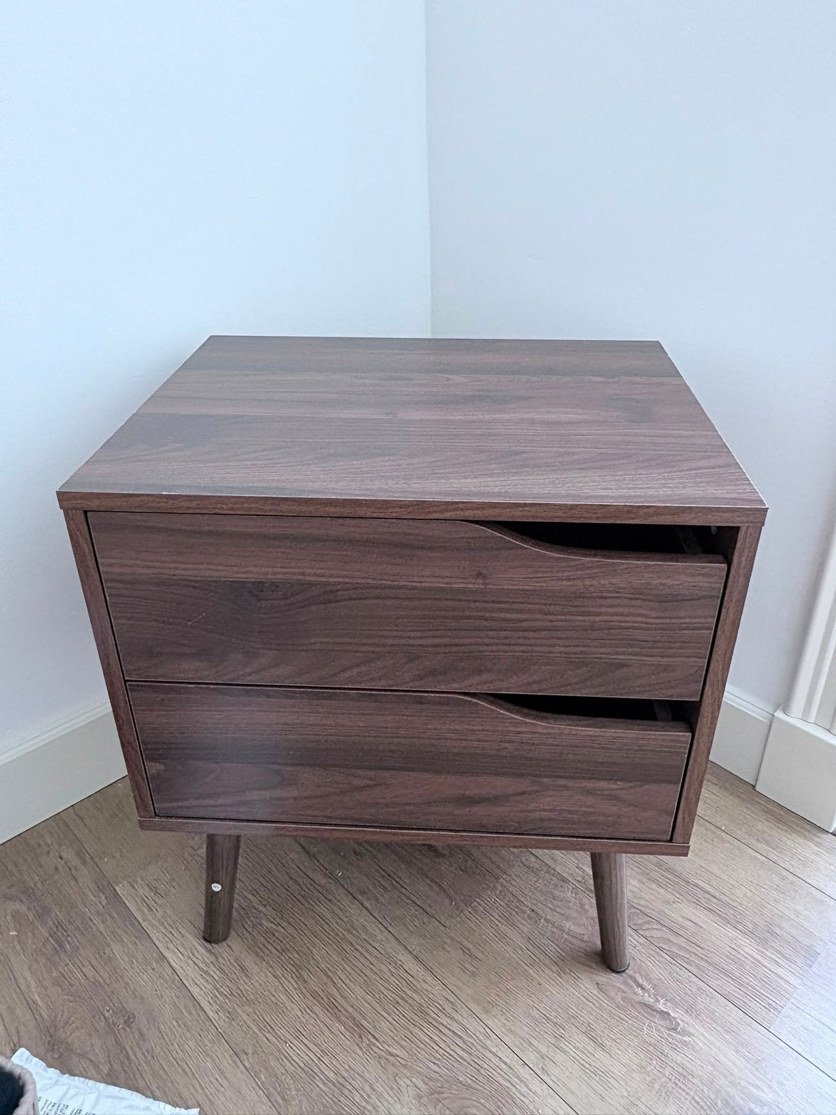 2x nachtkastjes Sweeek, Ophalen, Zo goed als nieuw, Hout, 45 tot 65 cm