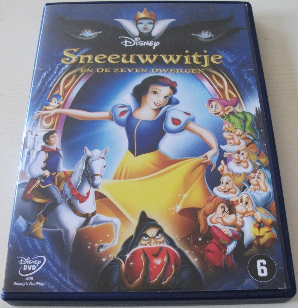 Dvd *** SNEEUWWITJE *** Walt Disney Classics 1, Speciale editie, Nederlands, Ophalen of Verzenden, Zo goed als nieuw