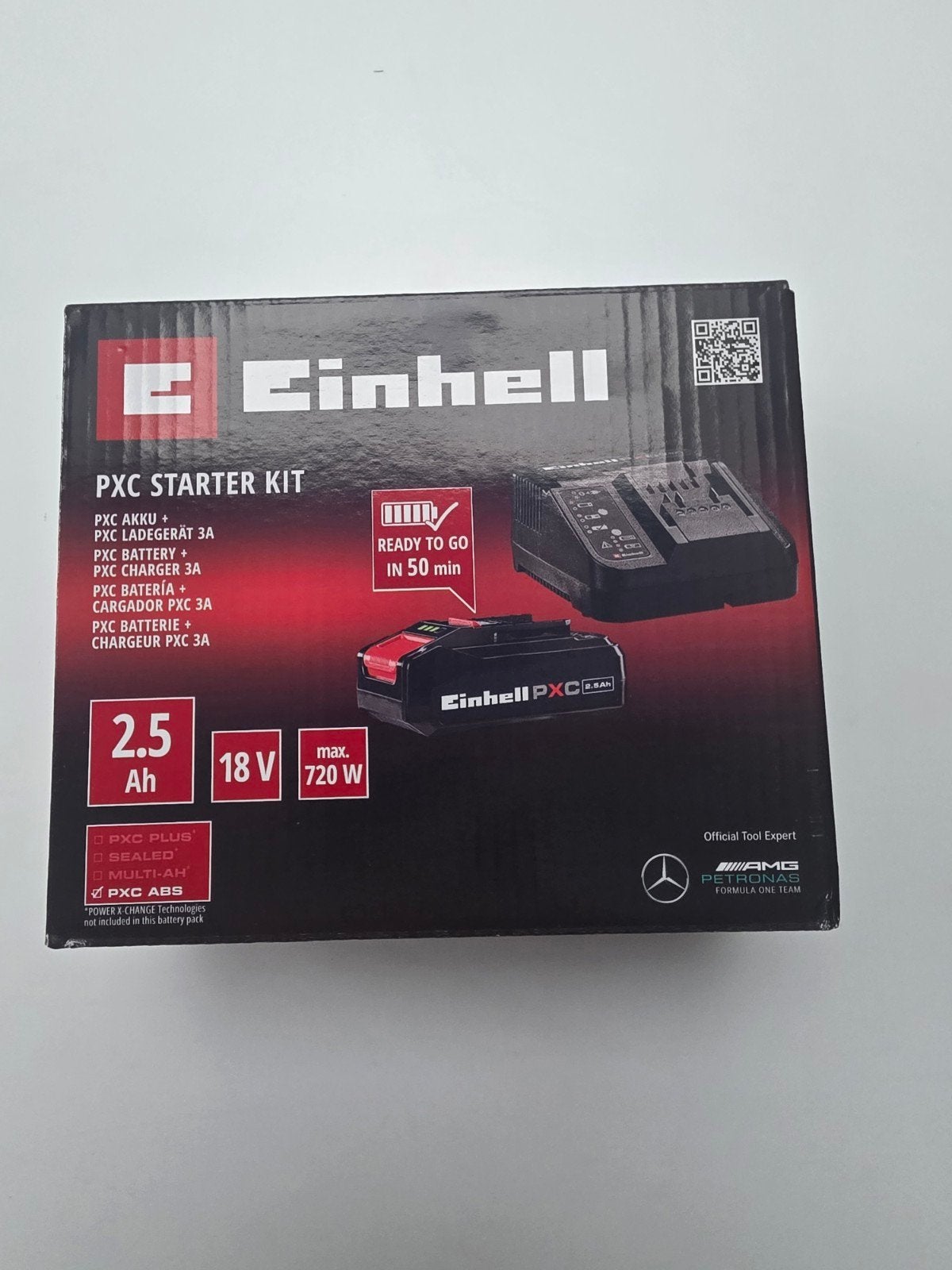 Einhell PXC Starter Kit 2.5 Ah 18V Accu en Oplader, Ophalen of Verzenden, Nieuw