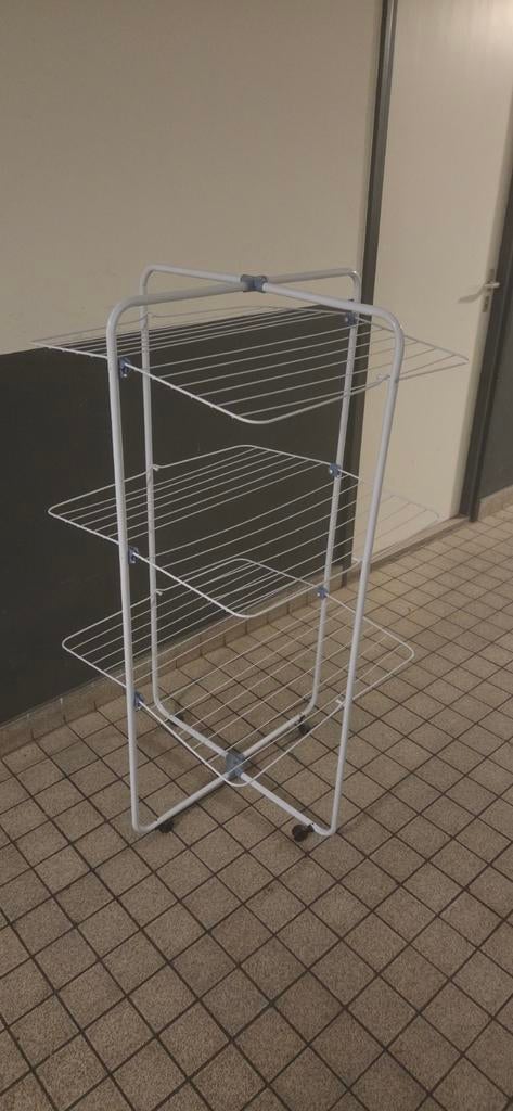 Wasrek droogtoren laag model, Ophalen, Wasrek