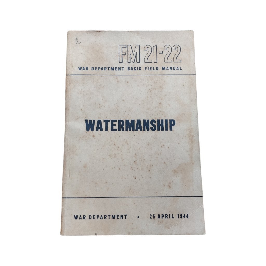 WWII US Field Manual Watermanship, Verzamelen, Ophalen of Verzenden, Amerika, Boek of Tijdschrift