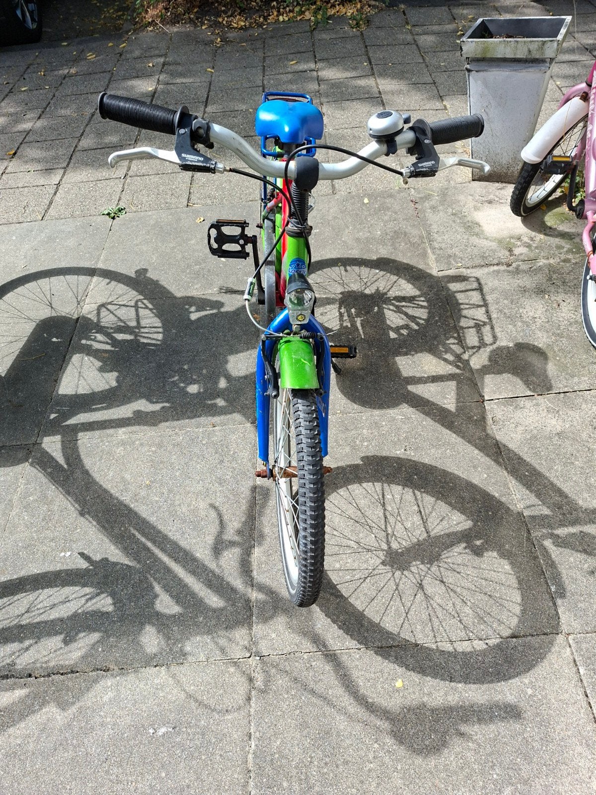 kinderfiets te koop aangeboden, Fietsen en Brommers, Fietsen | Driewielfietsen, Ophalen, Gebruikt, Velgrem, Loekie