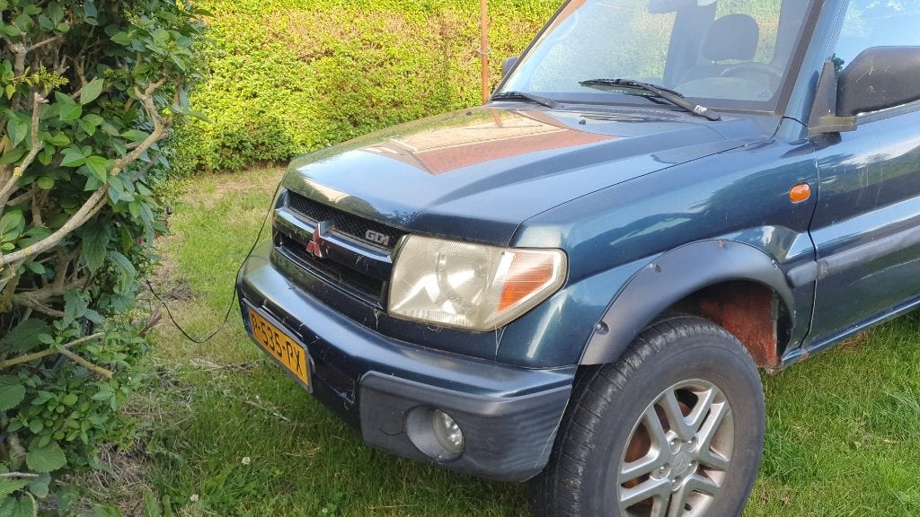 Mitsubishi Pajero 2.0 145PK, Auto's, Mitsubishi, 145 pk, 680 kg, 4 stoelen, Bedrijf