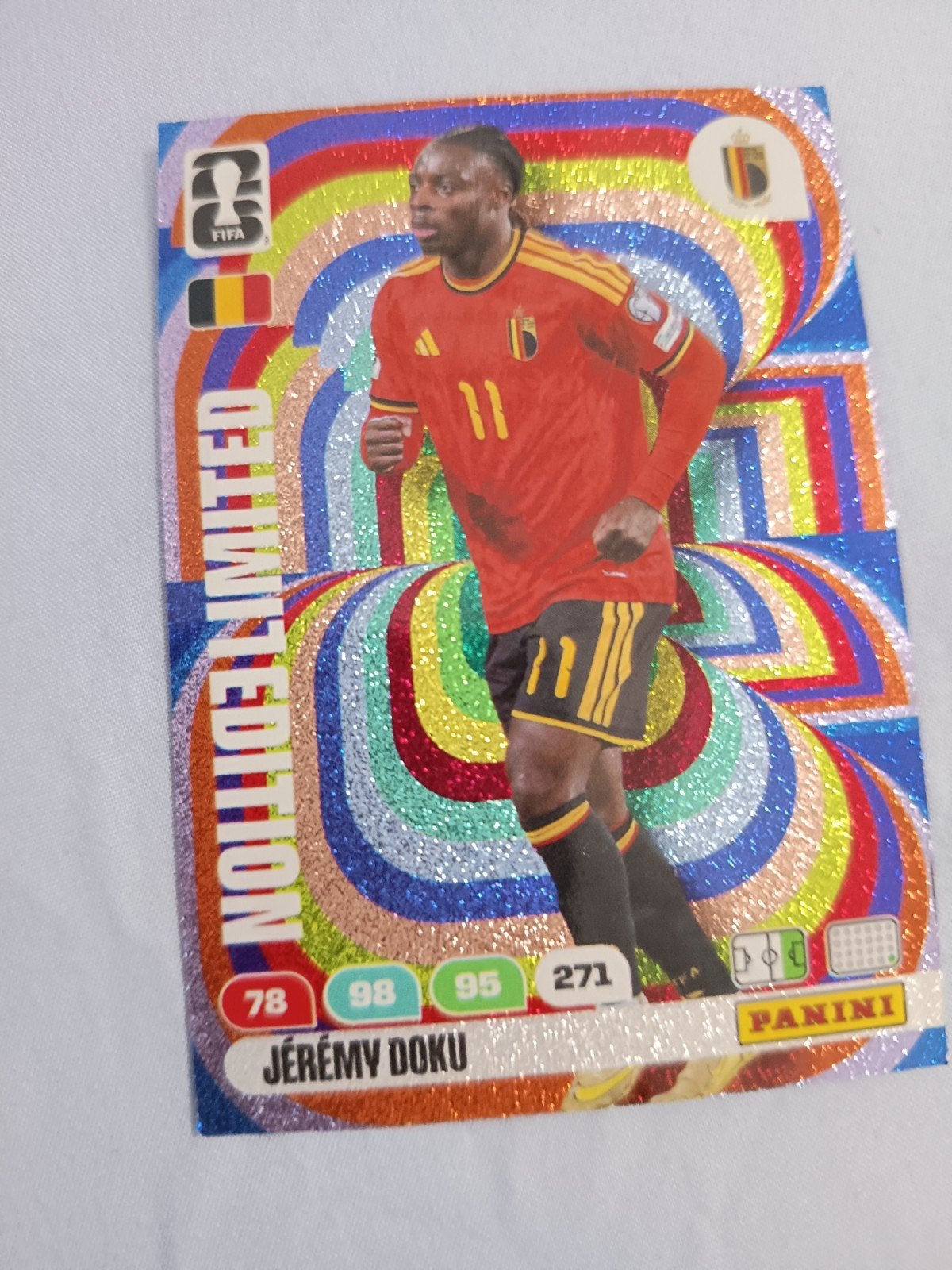Panini Adrenalyn XL FIFA 365 Limited Edition Jérémy Doku, Ophalen of Verzenden