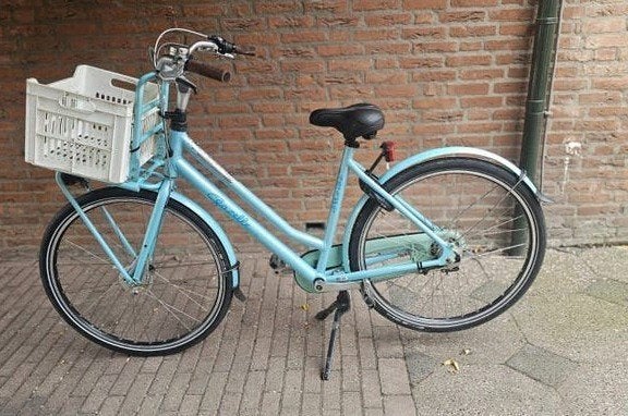 Gazelle Miss Grace damesfiets met mand, Ophalen, Velgrem, Versnellingen, Gazelle