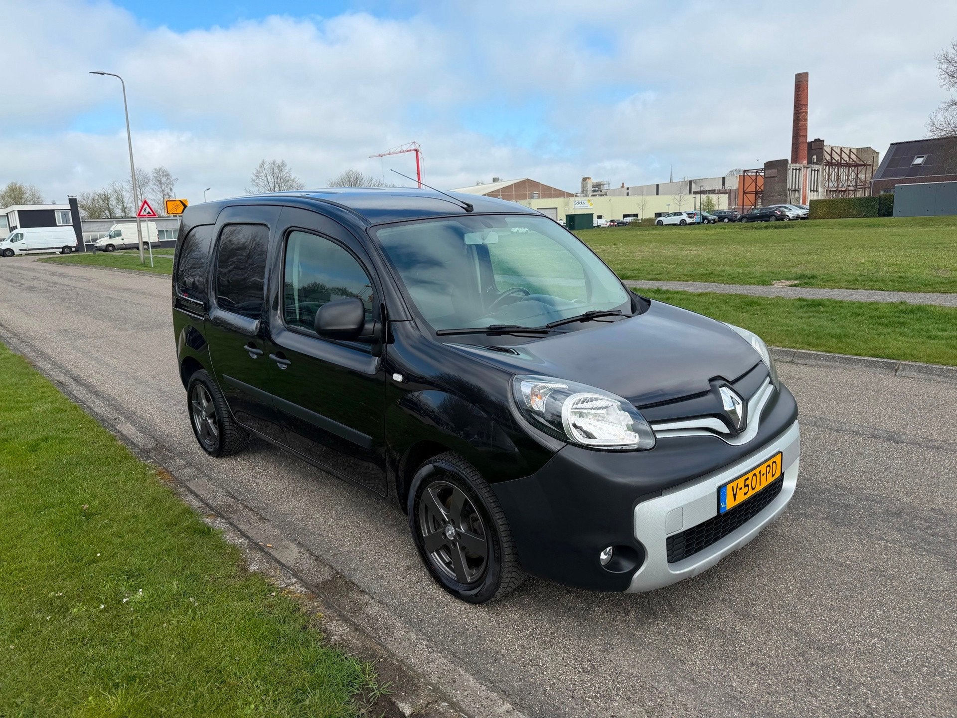 Renault Kangoo 1.5 dCi 90 Energy Luxe 2018 Automaat, Auto's, Stof, Gebruikt, 4 cilinders, Renault