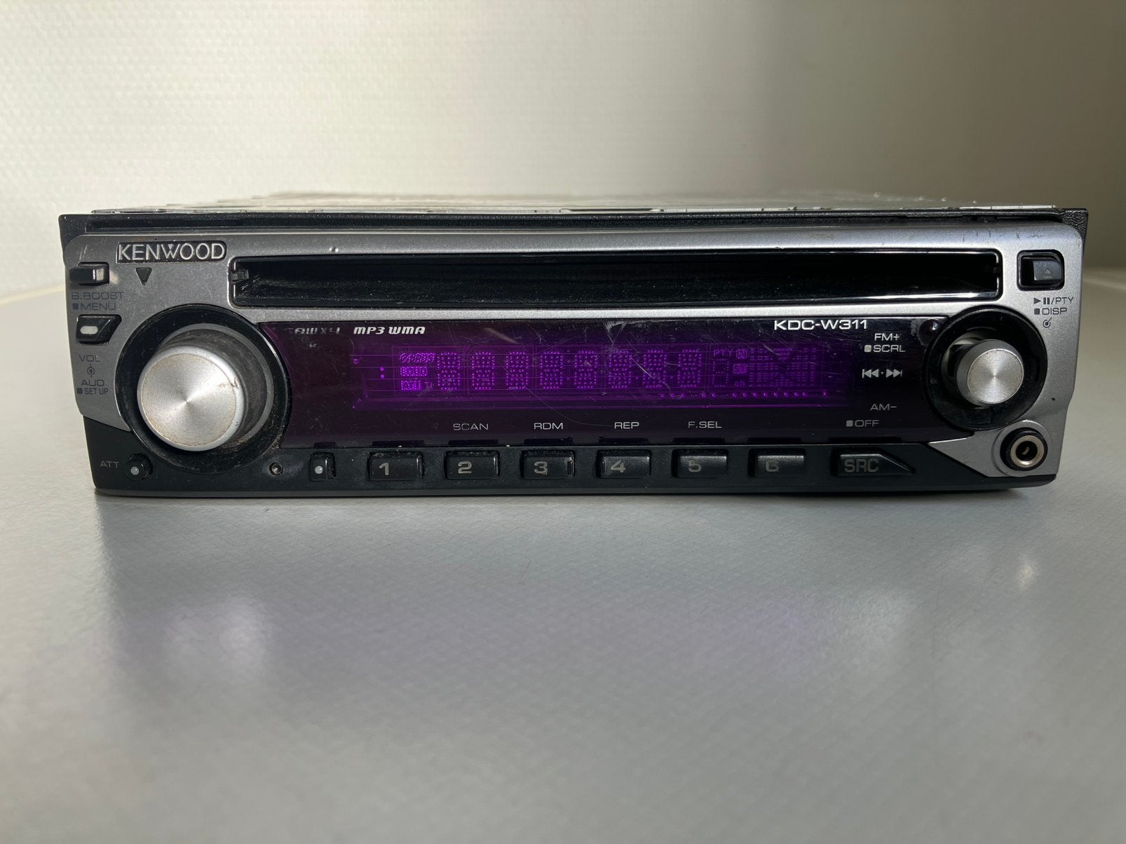 Kenwood autoradio/ CD / AUX, Ophalen of Verzenden, Gebruikt