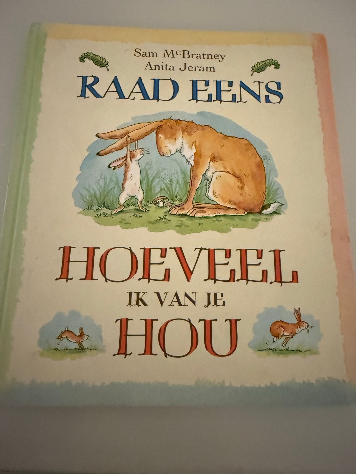 Raad Eens Hoeveel Ik Van Je Hou - Sam McBratney, Boeken, Ophalen of Verzenden, Gelezen, 2 tot 3 jaar