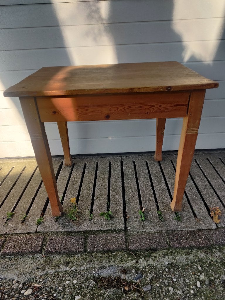 Grenen tafel, Ophalen, Gebruikt, 50 tot 100 cm, 50 tot 100 cm