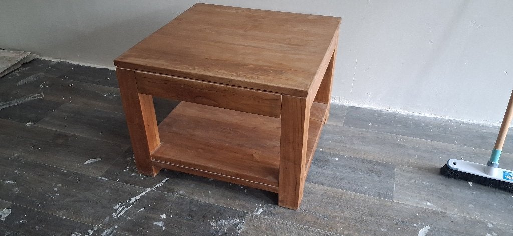 bijzettafel / kleine salontafel, Ophalen, Gebruikt, 50 tot 100 cm, 50 tot 100 cm