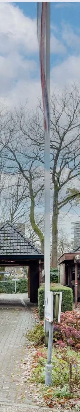 Vlaggenmast 8 meter – nette staat, Ophalen of Verzenden, Gebruikt