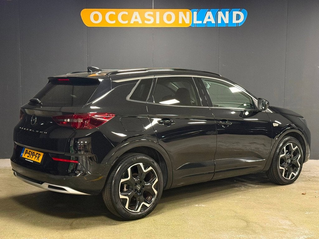 Opel Grandland 1.2 Turbo Business Elegance|360|KEYLESS|LED|S, Auto's, Opel, Gebruikt, 1199 cc, Leder en Stof, Zwart