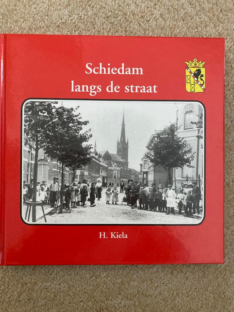 H.Kiela Schiedam langs de straat, 1997, 118pp., geb. Nieuw., 20e eeuw of later, Nieuw, Ophalen of Verzenden, H. Kiela