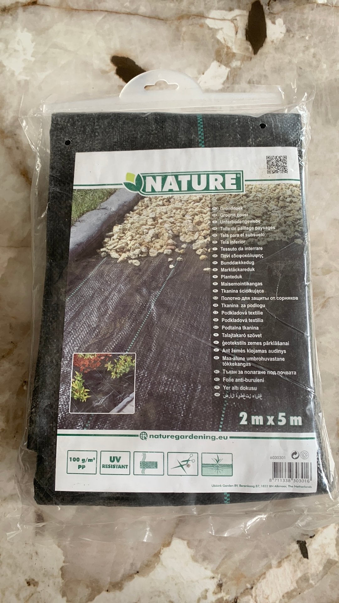 Nature gronddoek 2m x 5m zwart, Ophalen, Overige typen