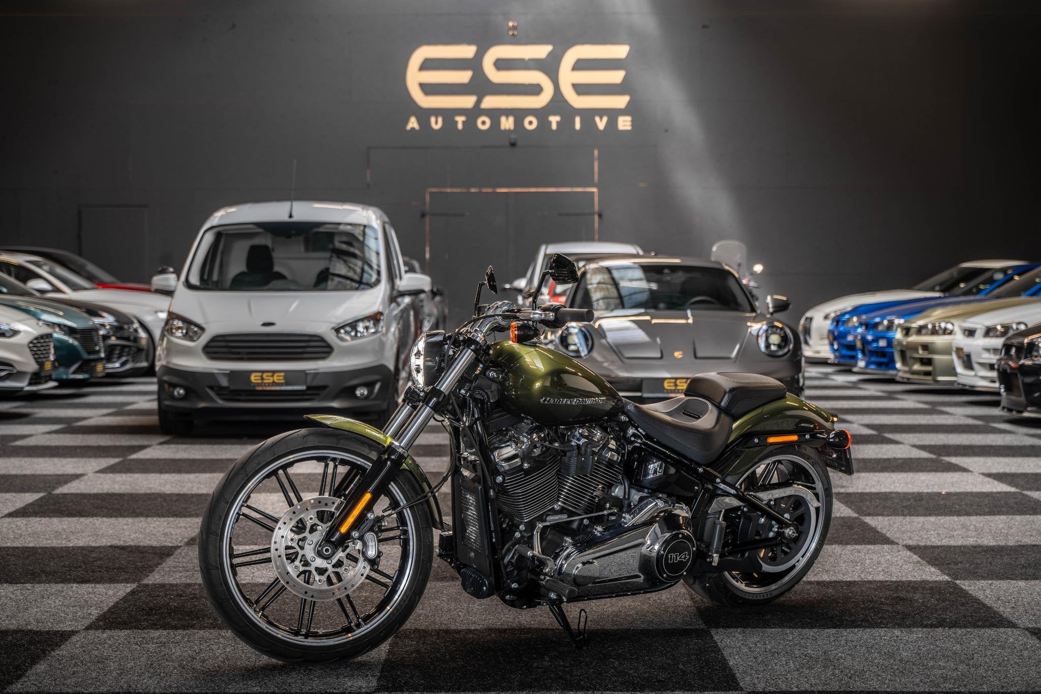 Harley Davidson 114 FXBRS Softail Breakout, LED Verlichting, Chopper, Bedrijf, Meer dan 35 kW