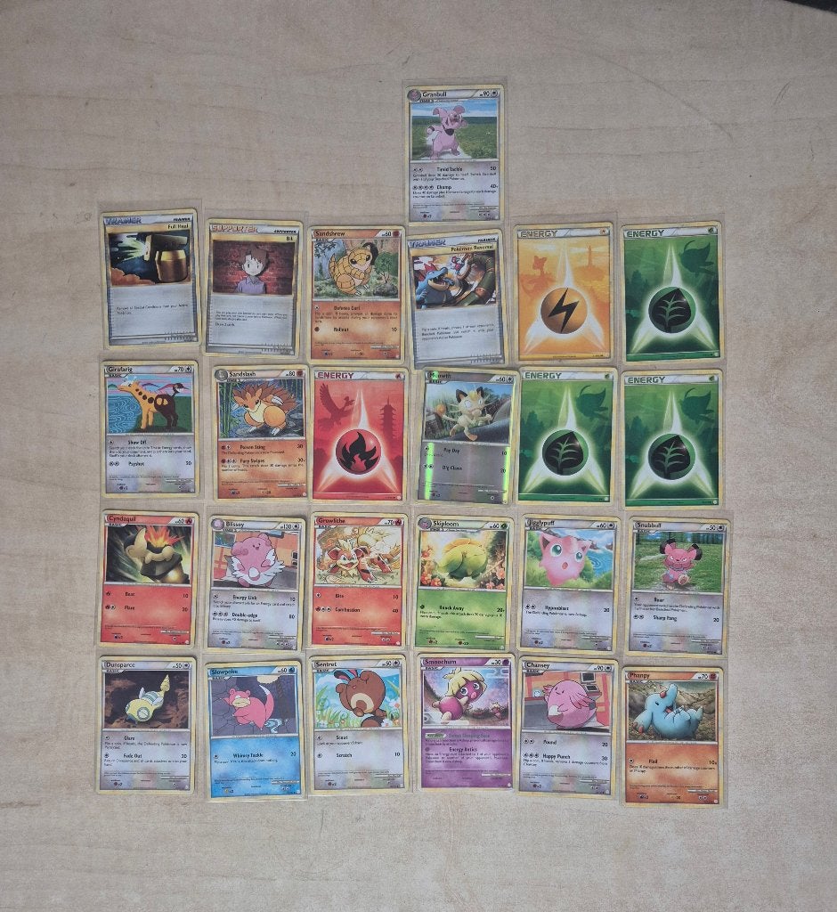 Pokémon HeartGold & SoulSilver - 25 Cards, Verzenden, Zo goed als nieuw, Meerdere kaarten