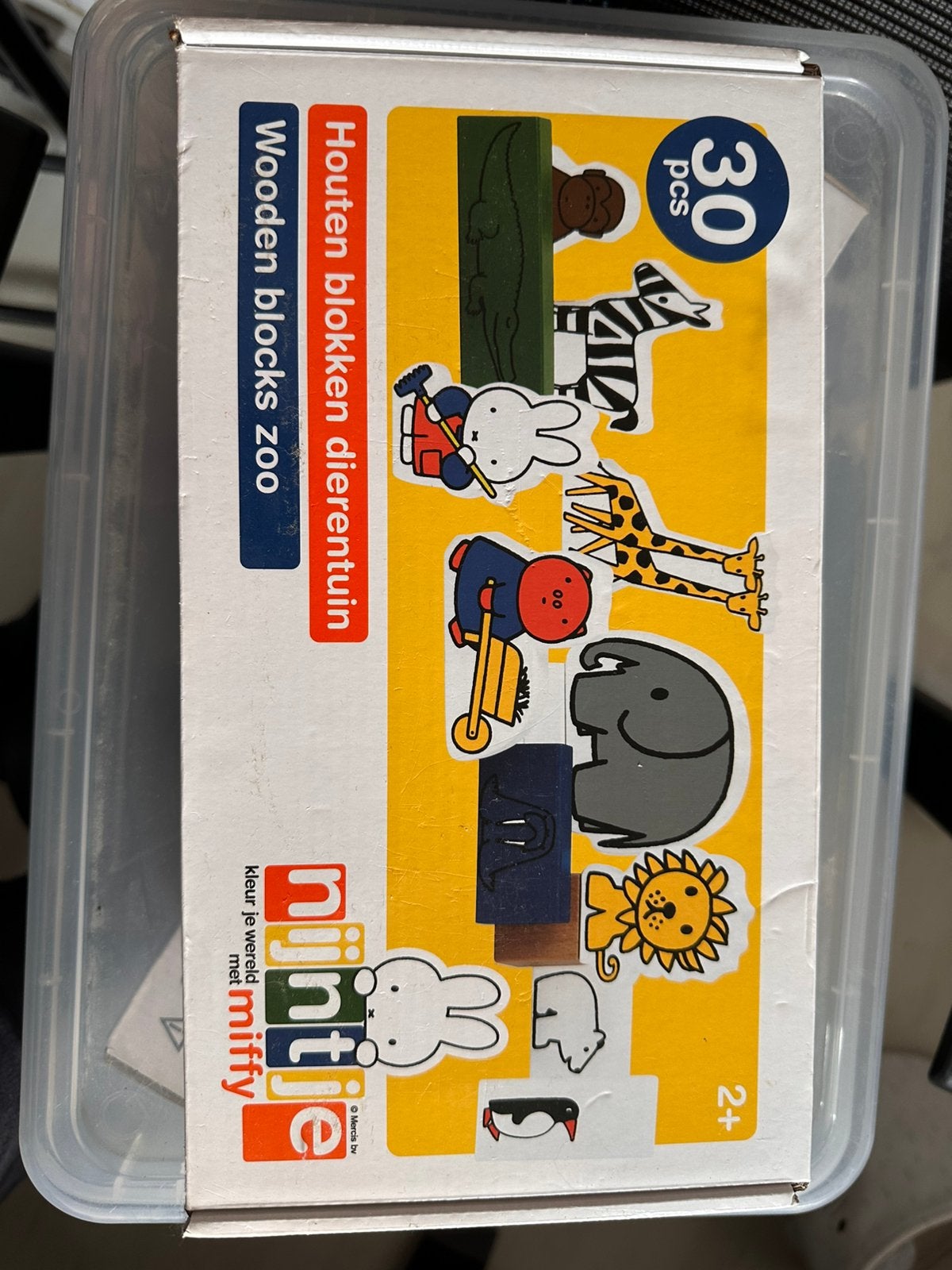 Nijntje blokken dierentuin, Ophalen, Zo goed als nieuw, Overige merken