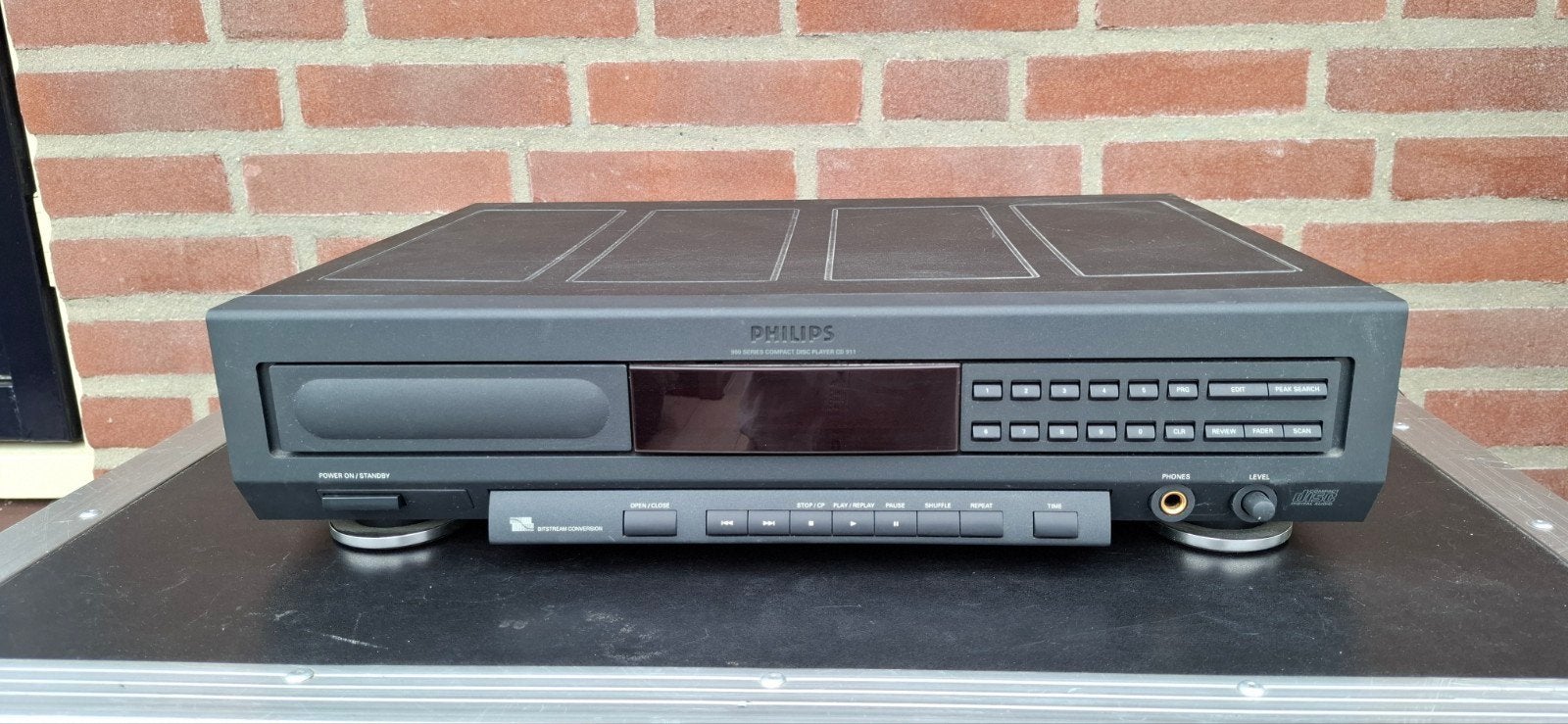 Philips CD 911/00S CD-speler - Vintage Audio, Audio, Tv en Foto, Cd-spelers, Ophalen of Verzenden, Gebruikt, Philips